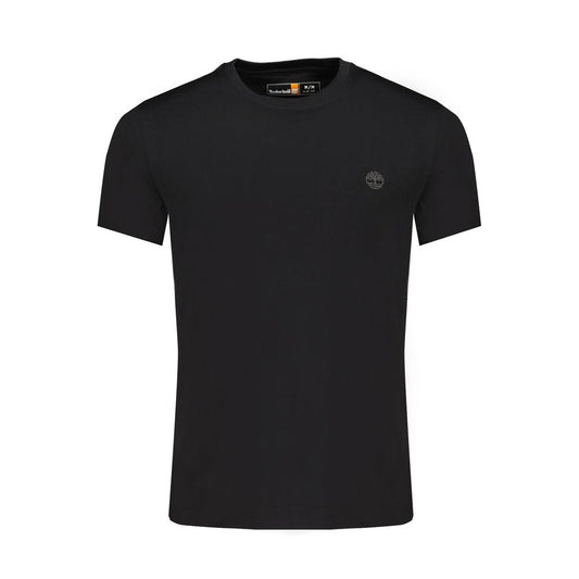 Timberland Black Cotton Men T-Shirt TI-31776-L