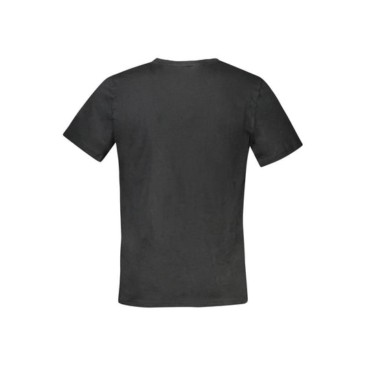 Tommy Hilfiger Black Cotton Men TShirt TO-32885-S
