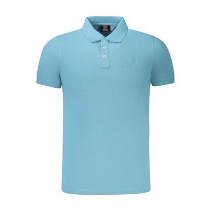 Norway 1963 Light Blue Cotton Men Polo Shirt
