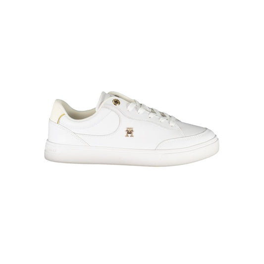 Tommy Hilfiger White Leather Women Sneaker TO-36772-EU39/US9