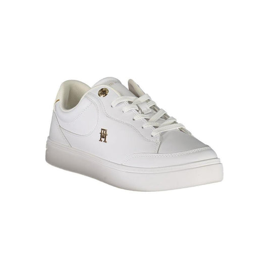 Tommy Hilfiger White Leather Women Sneaker TO-36772-EU39/US9