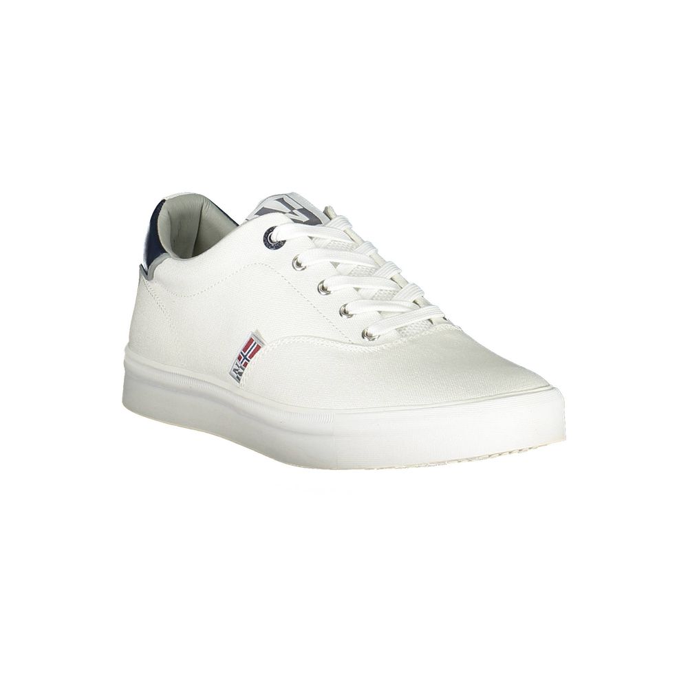 Napapijri White Polyester Sneaker