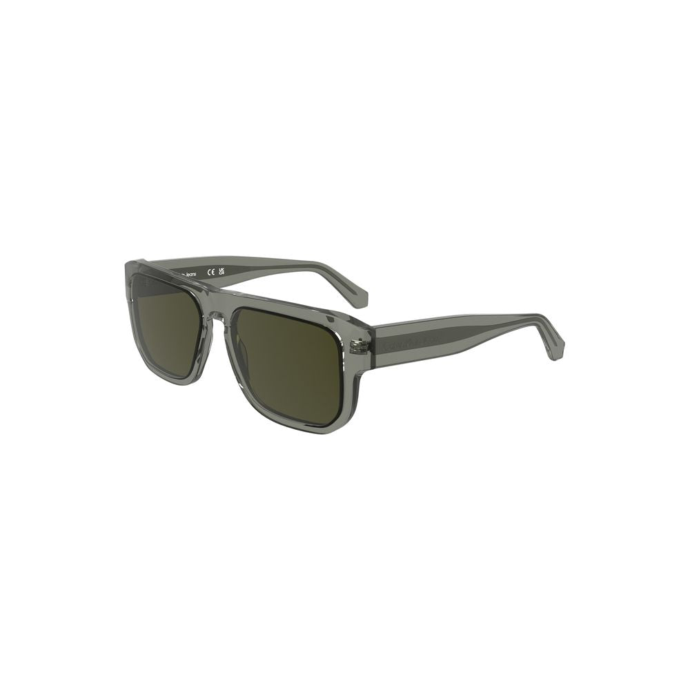 Calvin Klein Gray Acetate Men Sunglass CA-38316