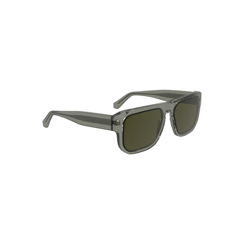 Calvin Klein Gray Acetate Men Sunglass CA-38316