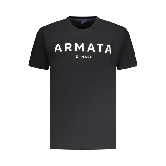 Armata Di Mare Black Cotton Men T-Shirt AR-38349-S