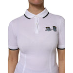 Dolce & Gabbana White Cotton Short Sleeves Collared Polo Top TSH87143-38