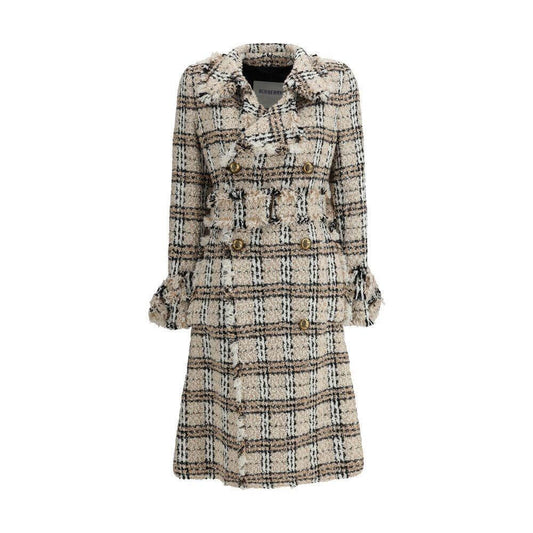 Burberry Check bouclé Coat BU-8101422C1954-8