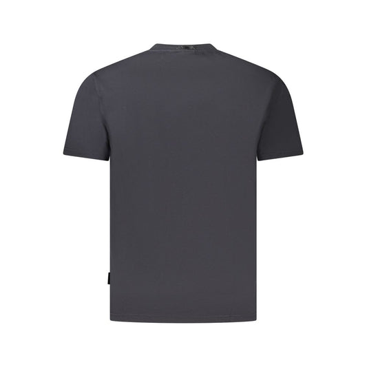 Napapijri Black Cotton Men T-Shirt NA-35889-S