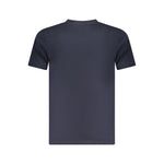 Cavalli Class Blue Cotton Men T-Shirt CA-36704-L