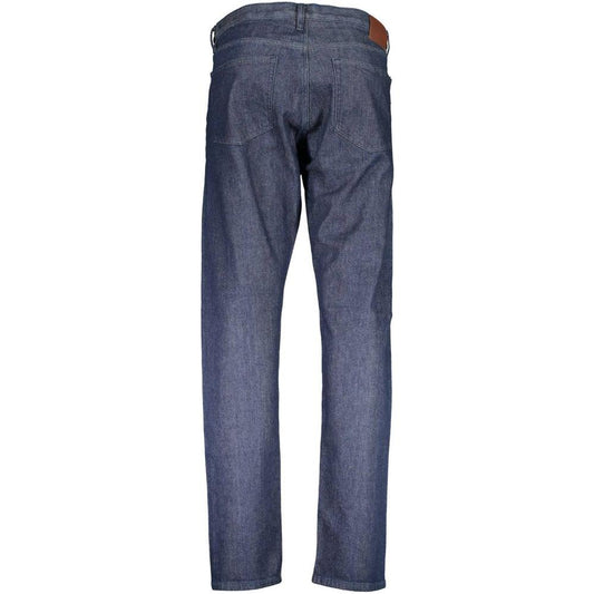 Gant Blue Cotton Men Jeans GA-3249-W35 | L34