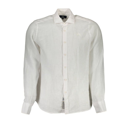 La Martina White Linen Shirt