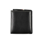 Tommy Hilfiger Black Leather Men Wallet