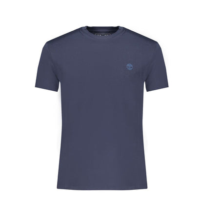 Timberland Blue Cotton T-Shirt