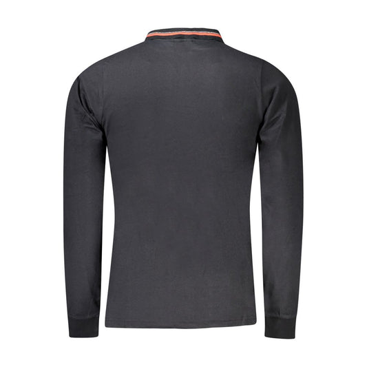 Norway 1963 Black Cotton Men Polo Shirt NO-33168-XL