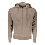 Norway 1963 Brown Polyamide Men Cardigan NO-33189-L