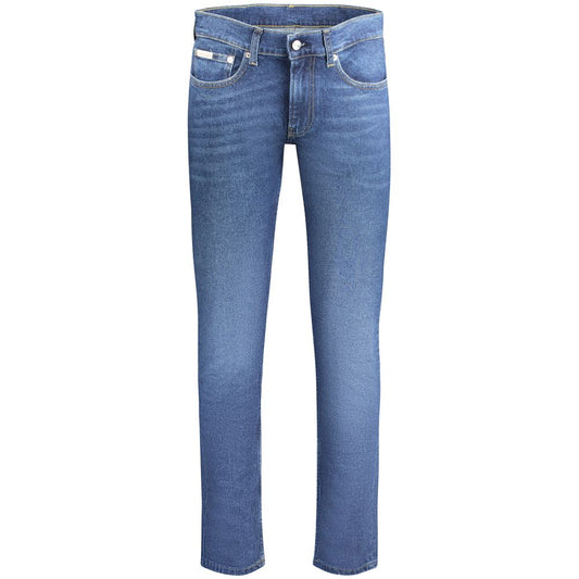 Calvin Klein Blue Cotton Men Jeans CA-33868-W28 | L32