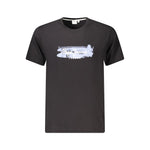Pepe Jeans Black Cotton Men T-Shirt PE-34978-S