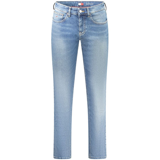 Tommy Hilfiger Blue Cotton Men Jeans TO-35362-W29 | L32