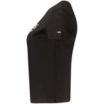 Tommy Hilfiger Black Cotton Tops & T-Shirt TO-36253-S