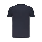 Cavalli Class Blue Cotton Men T-Shirt CA-36638-M