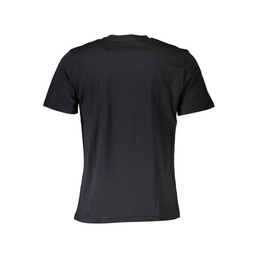 North Sails Black Cotton Men T-Shirt NO-36922-XL