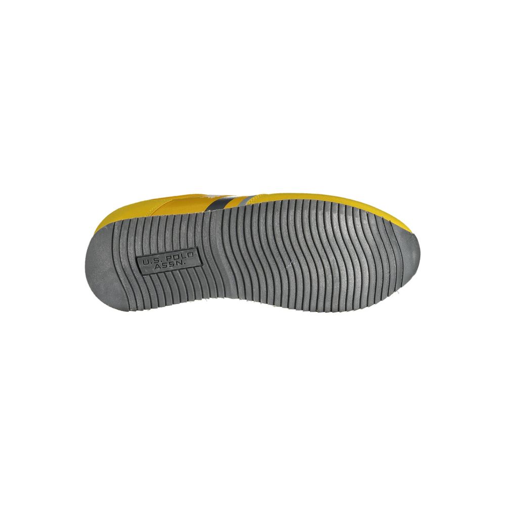 U.S. POLO ASSN. Yellow Polyester Men Sneaker