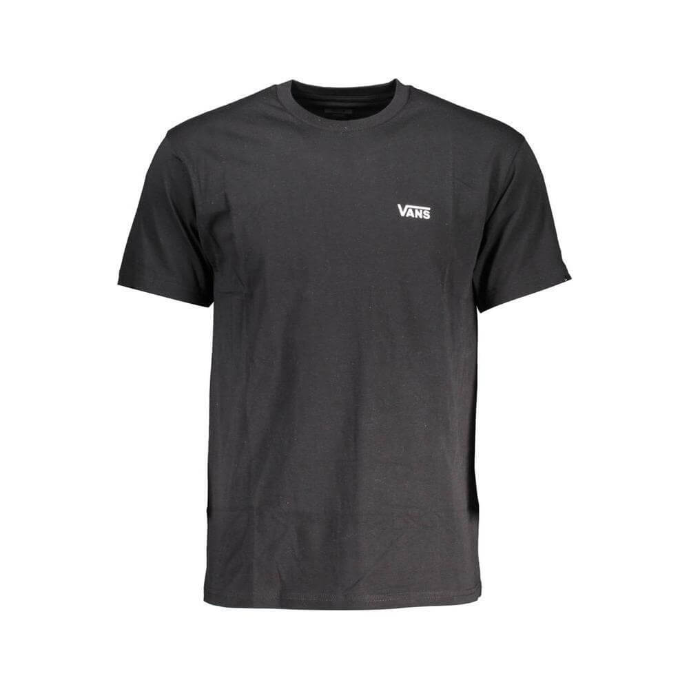 Vans Black Cotton Men T-Shirt VA-37650-S