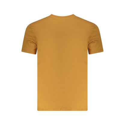 Timberland Brown Cotton Men T-Shirt