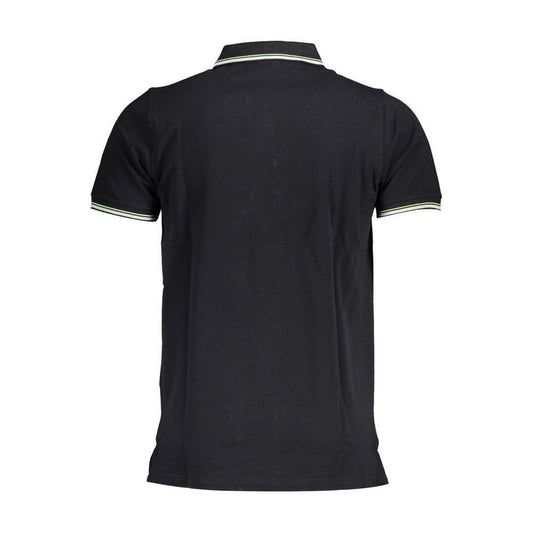 Norway 1963 Black Cotton Men Polo Shirt NO-38229-M
