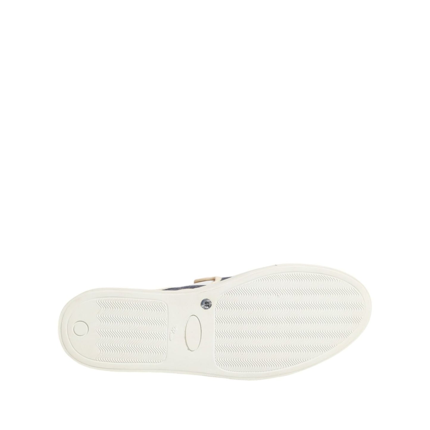 Jucca Blue White Striped Canvas Men Low Top Casual Shoes