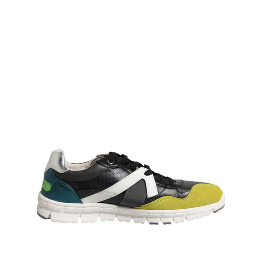 Dolce & Gabbana Multicolor Lace Up Low Top Men Sneakers Shoes MV7306-41