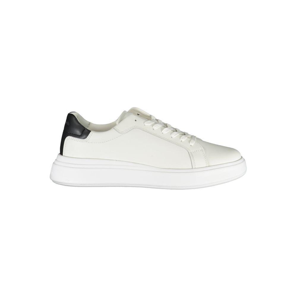 Calvin Klein Sleek White Sneakers with Contrast Accents CA-25019-EU41/US8
