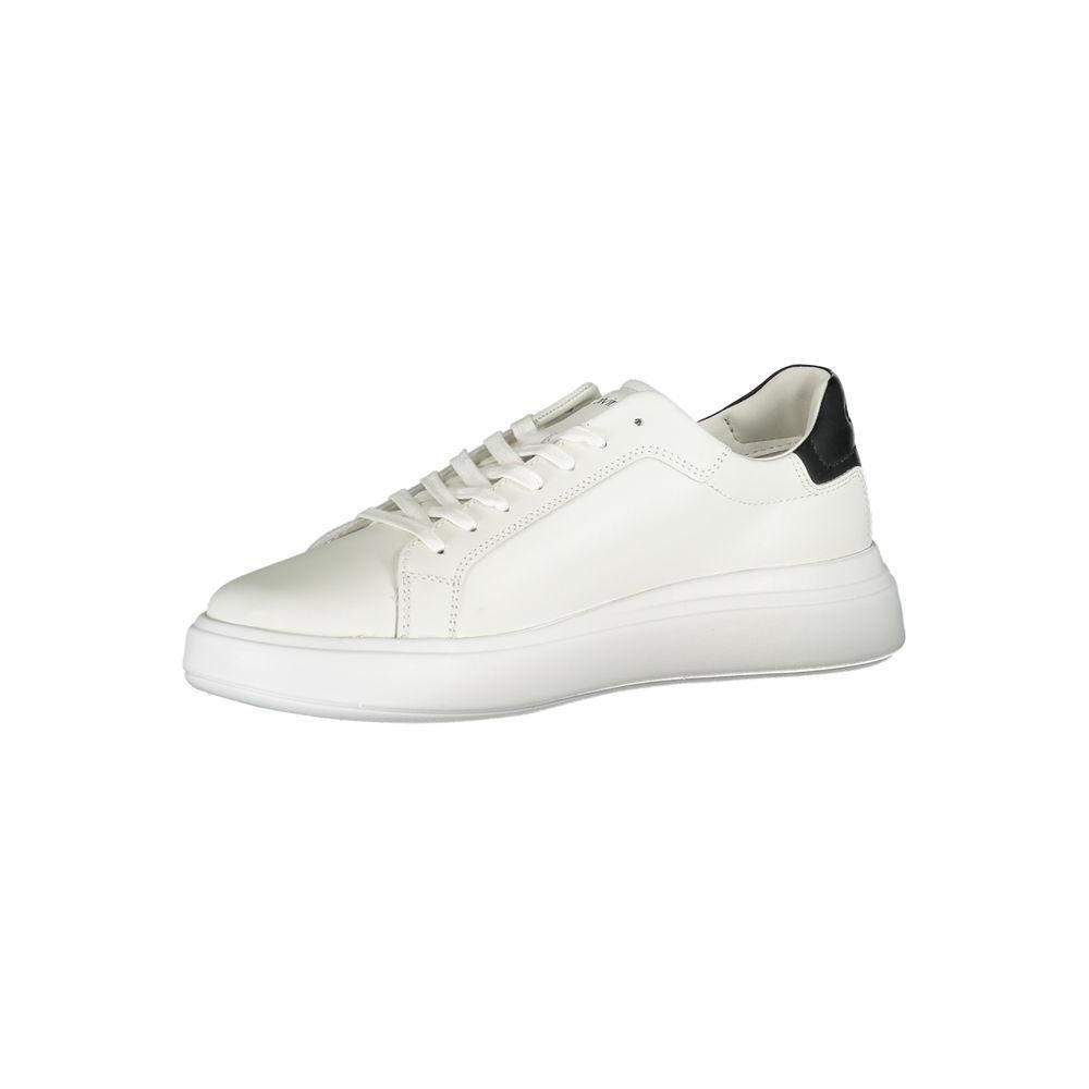Calvin Klein Sleek White Sneakers with Contrast Accents CA-25019-EU41/US8
