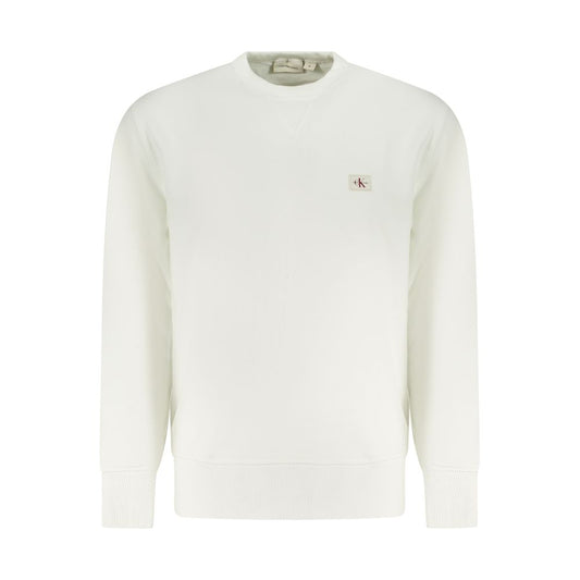 Calvin Klein White Cotton Sweater CA-38366-S