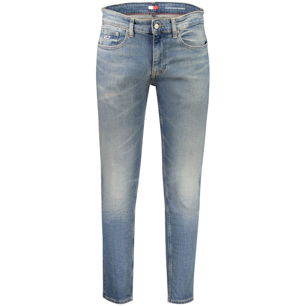 Tommy Hilfiger Blue Cotton Slim Men Jeans TO-38464-W29 | L32