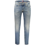 Tommy Hilfiger Blue Cotton Slim Men Jeans TO-38464-W29 | L32