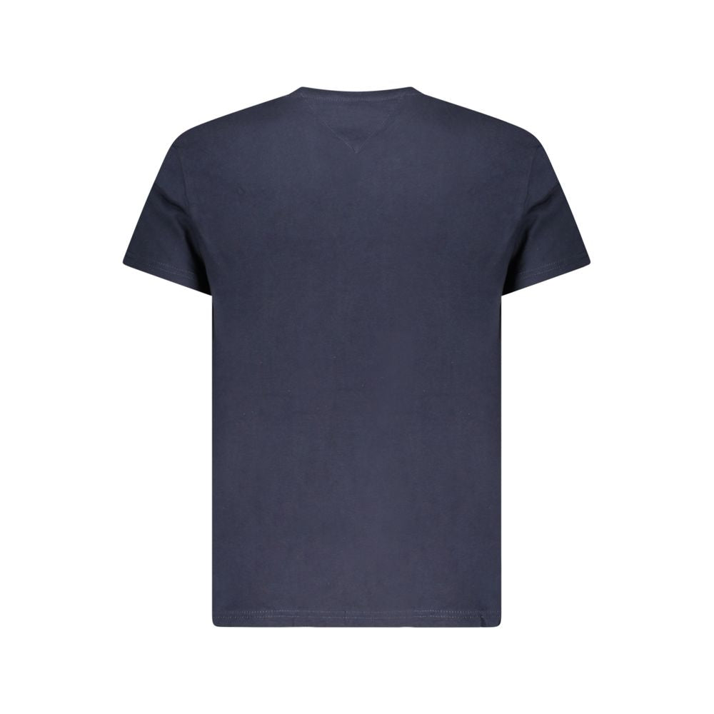 Tommy Hilfiger Blue Cotton Men T-Shirt