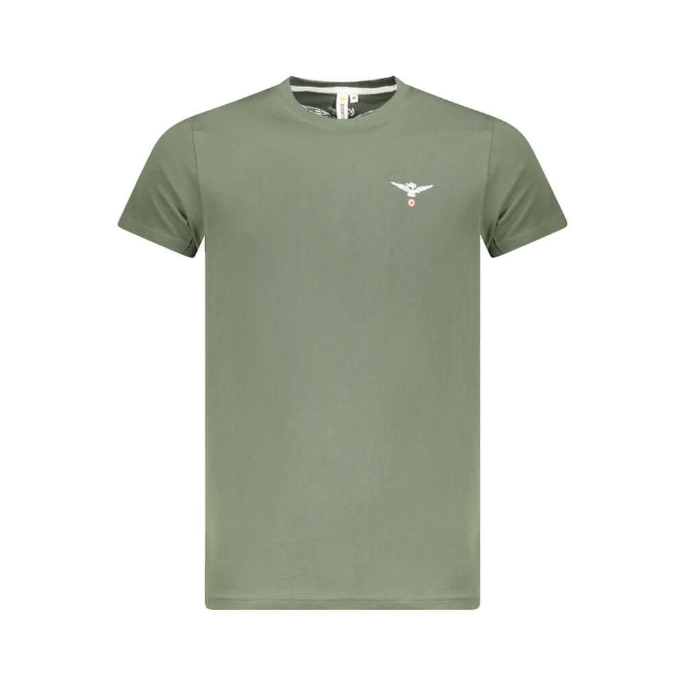 Accademia Militare Green Cotton T-Shirt AC-36530-M