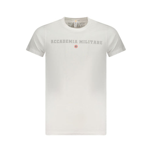 Accademia Militare White Cotton T-Shirt