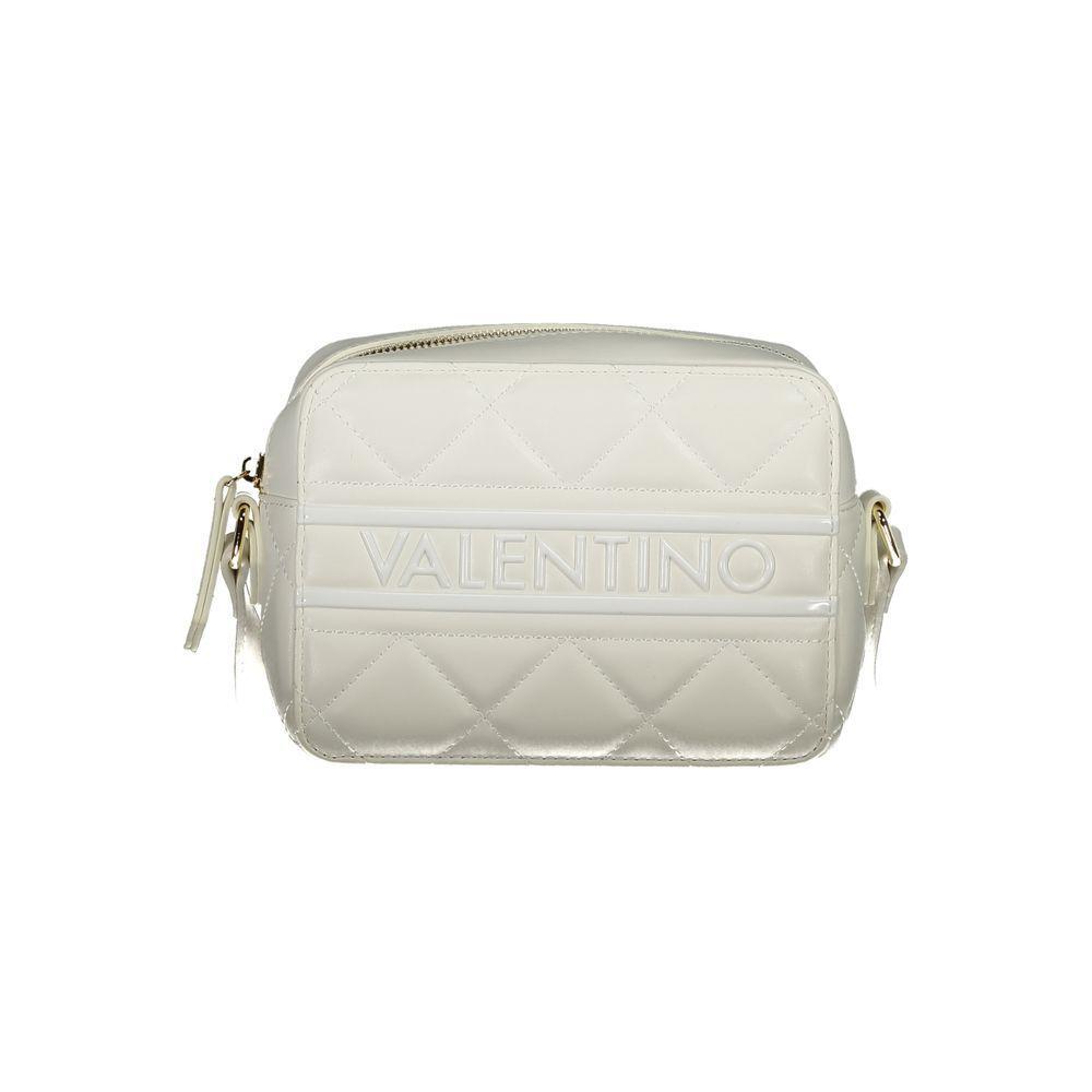 Front view with bag zipped and handles upright.