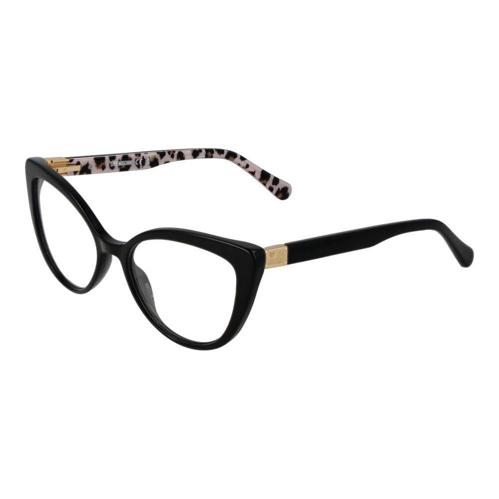 Love Moschino Black Acetate Glasses (Frames)
