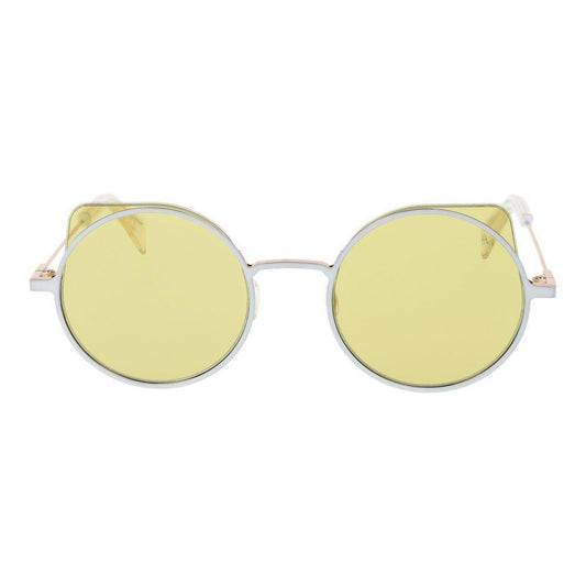 Yohji Yamamoto White Unisex Sunglasses YO-1058025