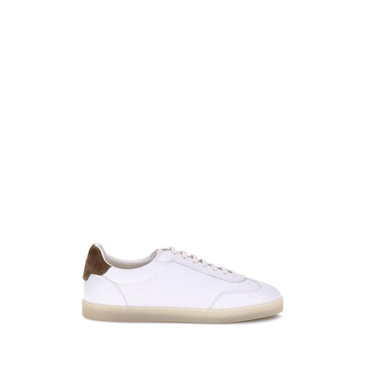 Brunello Cucinelli Leather Sneakers BR-MZUKSGJ336CZX01-EU42/US9