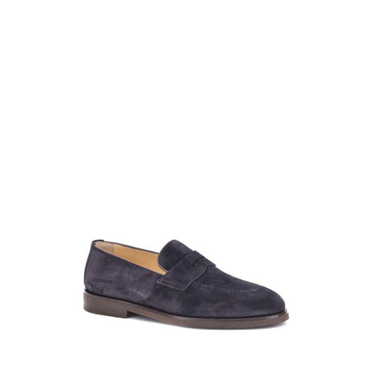 Brunello Cucinelli Suede Loafers BR-MZUPEAE705C8144-EU40.5/US7.5