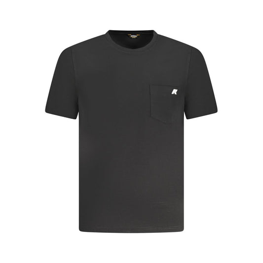 K-WAY Black Cotton T-Shirt KW-38394-M