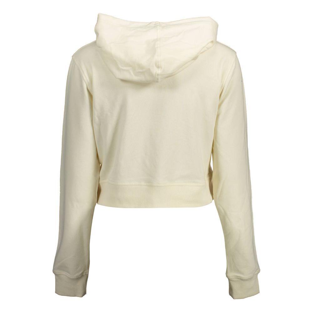Calvin Klein White Cotton Women Sweater CA-12226-L