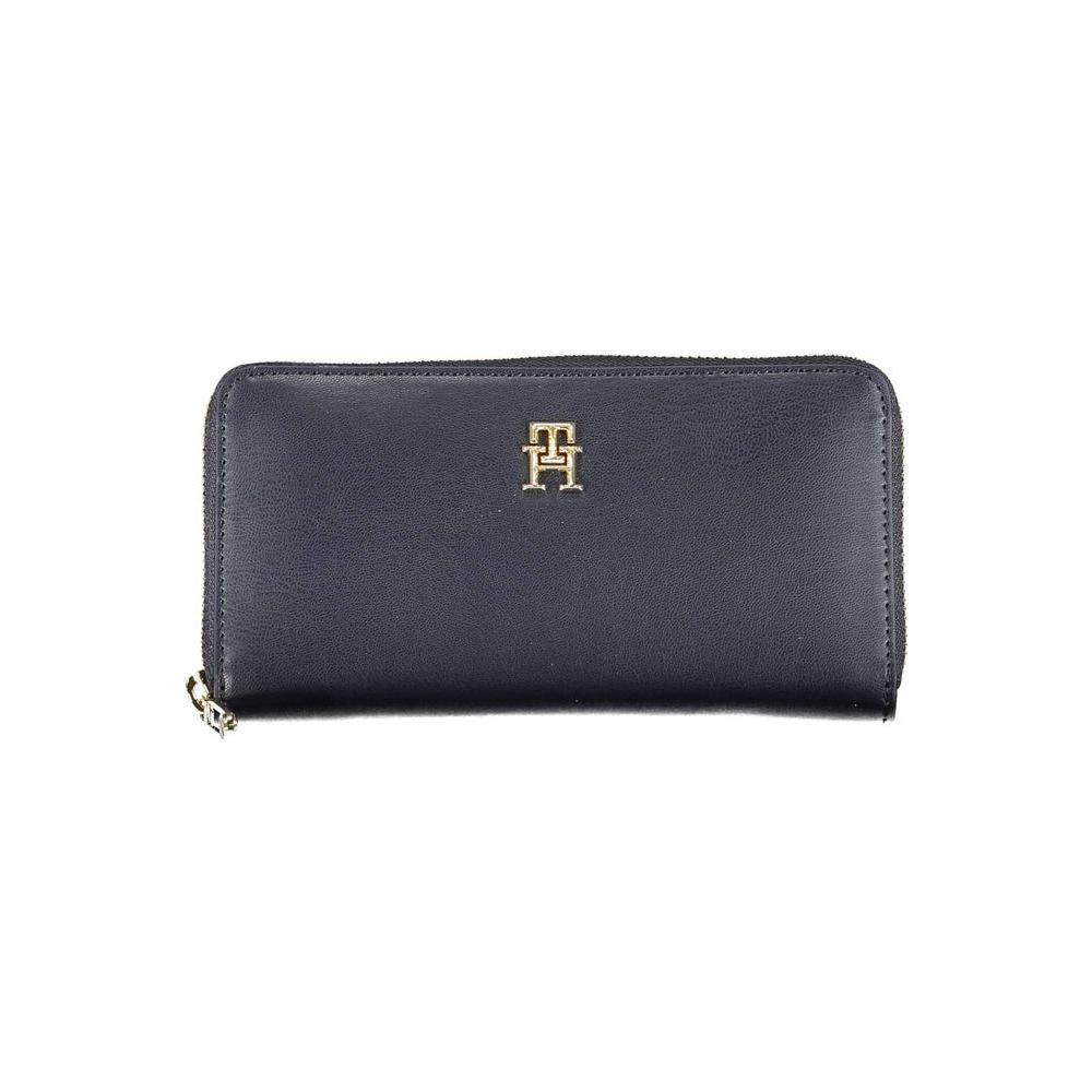 Tommy Hilfiger Blue Polyethylene Wallet