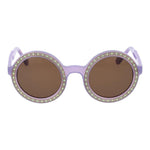 Andy Wolf Purple Unisex Sunglasses AN-1058521