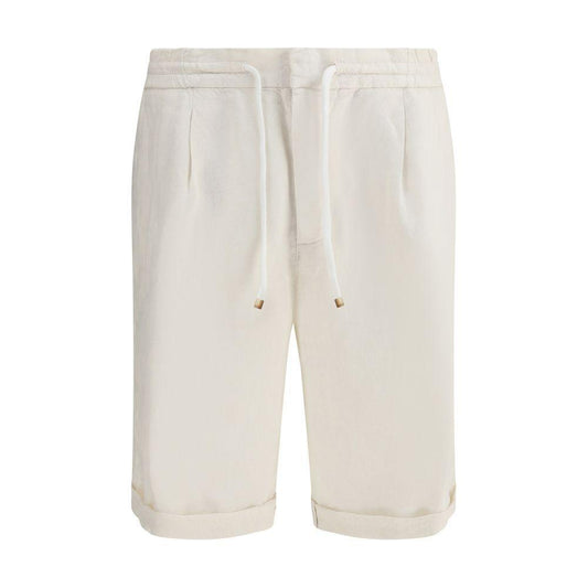 Brunello Cucinelli Linen Dyed Shorts BR-M243DU0020C6007-IT56 | 3XL