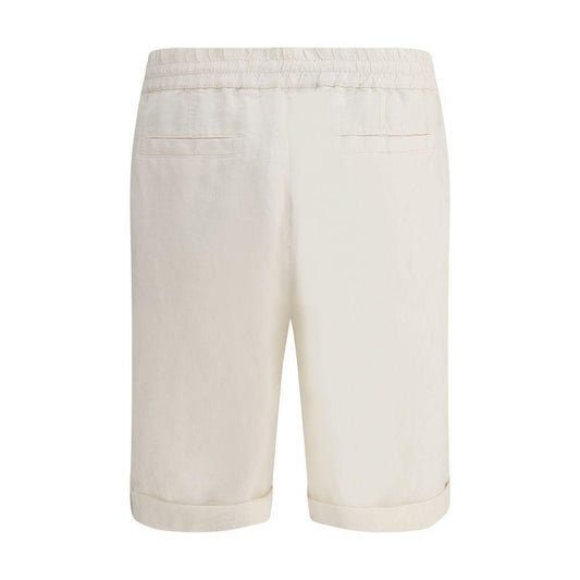 Brunello Cucinelli Linen Dyed Shorts BR-M243DU0020C6007-IT56 | 3XL
